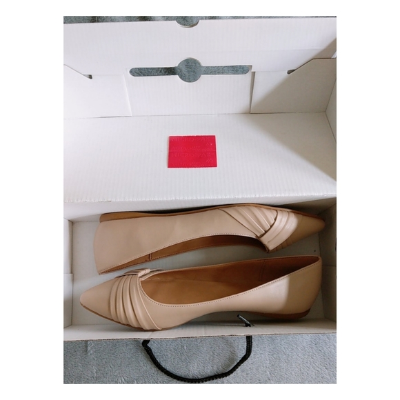 (NEW) ALDO Ivory Flats - Picture 2 of 3